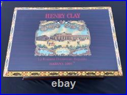 Henry Clay La Romana Dominican Republic Habana 2000 Cigar Humidor RARE