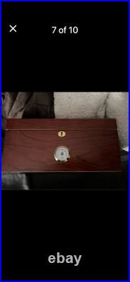 Humidor 35-55 Cigars With Elec Humidity Machine- FIRM PRICE a real VALUE for bot