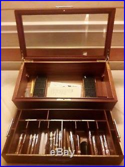 Humidor Davidoff Zigarren Befeuchter Hygrometer Schrank Kunst Antiquitäten