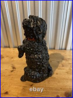 Humidor Jar C 1880 ANTIQUE King Charles Spaniel By B. Bloch of Austria NICE