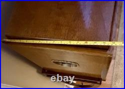 Humidor Made by Baker Furniture Vintage Copper Liner Rosewood 4 Drawers Cabinet