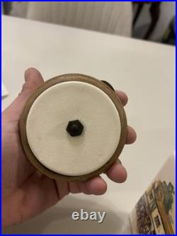 Humidor Porcelain Cube Jar With Air Tied Lid