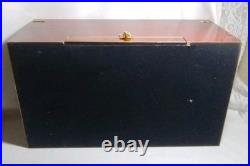 Humidor Supreme Cigar Humidor Wood Display, 6 Bin Countertop Humidor, Burl