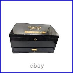 Humidor Supreme Limited Edition Cigar Humidor Box With Hygrometer & Accessories