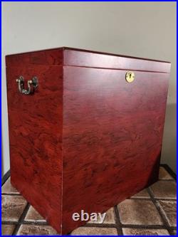 Humidor Supreme Medici Premium Cigar Humidor Cedar Wood Box -300Ct Cigar Storage