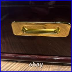 Humidor Supreme Solana Desktop Cigar Humidor with Accessory Drawer