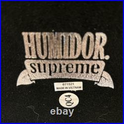 Humidor Supreme Solana Desktop Cigar Humidor with Accessory Drawer