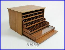 Humidor Zigarrenkasten Teak, dänisches Design, 60er-Jahre