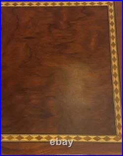 IDC Supreme Legend Burl Wood Veneer Inlay Cedar Lined 100 Count Cigar Humidor IDC Supreme Legend Burl Wood Veneer Inlay Cedar Lined 100 Count Cigar Humidor