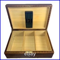 Italian Cigar Humidor Storage Box Wooden Italy Italian Cigar Humidor Storage Box Wooden Italy