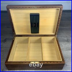 Italian Cigar Humidor Storage Box Wooden Italy Italian Cigar Humidor Storage Box Wooden Italy