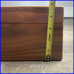 Italian Cigar Humidor Storage Box Wooden Italy Italian Cigar Humidor Storage Box Wooden Italy