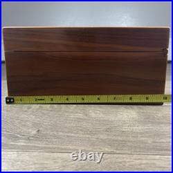 Italian Cigar Humidor Storage Box Wooden Italy Italian Cigar Humidor Storage Box Wooden Italy