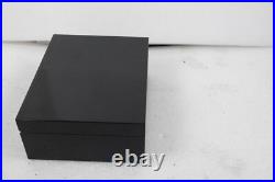 Italian Made Dark Wood Modello Depositato Santoro Cigar Humidor Italian Made Dark Wood Modello Depositato Santoro Cigar Humidor