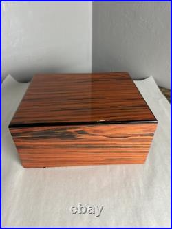 J. C. Newman Cigar Company Saxson Humidor Wood Box See Description