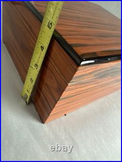 J. C. Newman Cigar Company Saxson Humidor Wood Box See Description