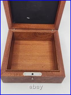 JB Blancpain Wooden Watch Box Display Case Humidor Style No Cushion Read