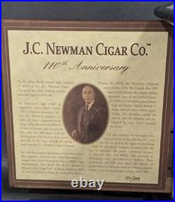 JC Newman Cigar Co. 110th Anniversary Limited Edition Cigar Humidor No. 193/250