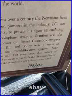 JC Newman Cigar Co. 110th Anniversary Limited Edition Cigar Humidor No. 193/250
