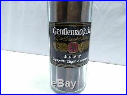 Jack Daniels Gentleman Jack Personal Cigar Aromador Humidor Glass Jar Wooden Lid