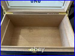 Joya De Nicaragua Numero Uno Blue Humidor 148 Of 400 Lightly Used For Personal