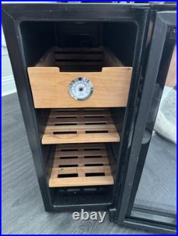 KingChii-Electric Humidor, 33L, 250 Counts Electric Cigar Humidor Cabinet