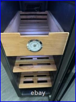 KingChii-Electric Humidor, 33L, 250 Counts Electric Cigar Humidor Cabinet