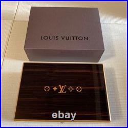 LOUIS VUITTON Cofre 75 Humidor M58562 Cigar Case withKey and Manual