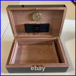 LOUIS VUITTON Cofre 75 Humidor M58562 Cigar Case withKey and Manual