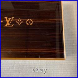 LOUIS VUITTON Cofre 75 Humidor M58562 Cigar Case withKey and Manual