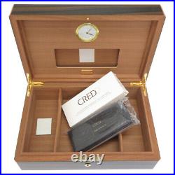 LOUIS VUITTON M58562 Coffret 75 Cigar Humidor Cigar Cigarette Case Wood Rare