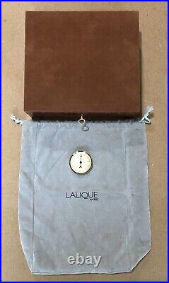Lalique Crystal Vintage Madrona Cigar Humidor France