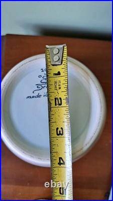 Lancaster PA Delft Royal Goedewaaggen Holland Tobacco Jar Brass Lid Demuth VTG