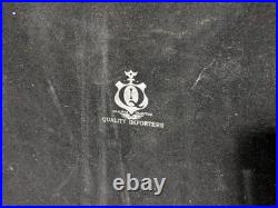 Large 3-Drawer Mahogany Cigar Humidor Glass Hygrometer Quality Importers Palermo