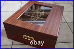Large Age Humidor Liberty Cigar Company Wood Box Zigarrenkasten #11225