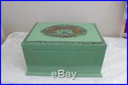 Large Bock Y Ca Habana 2000 Lacquered / Cedar Cigar Box (no Humidor)
