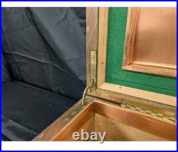 Large Mid-century Alfred Dunhill Of London Walnut Cigar Humidor Made In France