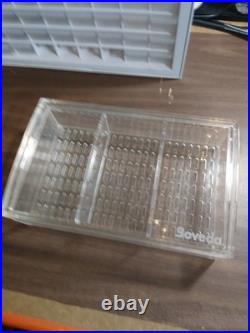 Large Original Boveda Acrylic Humidor Excellent Condition