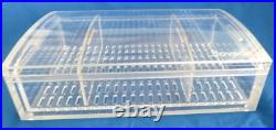 Large Original Boveda Acrylic Humidor Excellent Condition