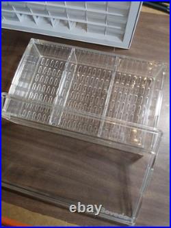 Large Original Boveda Acrylic Humidor Excellent Condition