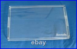 Large Original Boveda Acrylic Humidor Excellent Condition
