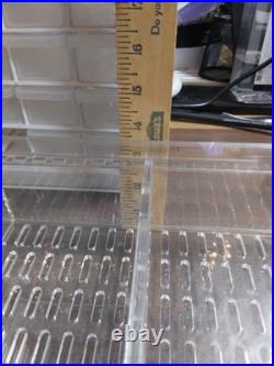 Large Original Boveda Acrylic Humidor Excellent Condition