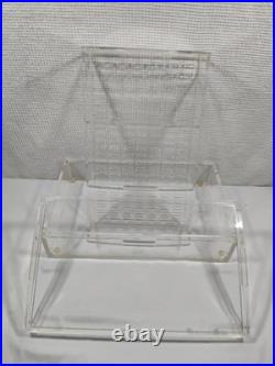 Large Original Boveda Acrylic Humidor Excellent Condition