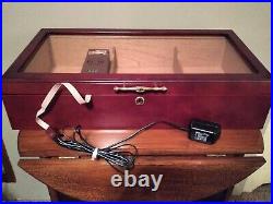 Large Wooden Cigar Humidor With Gigar Oasis XL