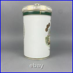 Limoges Bernardaud Cigar Humidor Porcelain Jar Tobacco Gerard Pere Rare France
