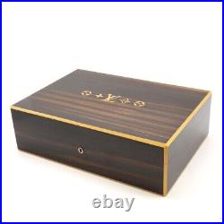 Louis Vuitton 150 Cigar Humidor Coffret Wooden Case CREDO Mahogany Boxed