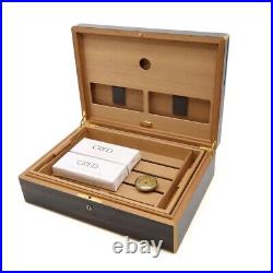 Louis Vuitton 150 Cigar Humidor Coffret Wooden Case CREDO Mahogany Boxed