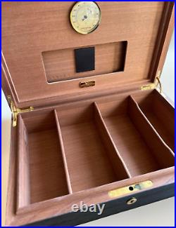 Louis Vuitton 75 Cigar Humidor Coffret Wooden Case M58562 CREDO Mahogany Boxed