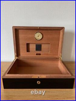 Louis Vuitton 75 Cigar Humidor Coffret Wooden Case M58562 CREDO Mahogany Boxed