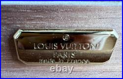 Louis Vuitton 75 Cigar Humidor Coffret Wooden Case M58562 CREDO Mahogany Boxed